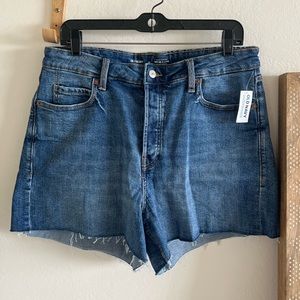 NWT Old Navy SKY-HI A-LINE high waisted denim shorts